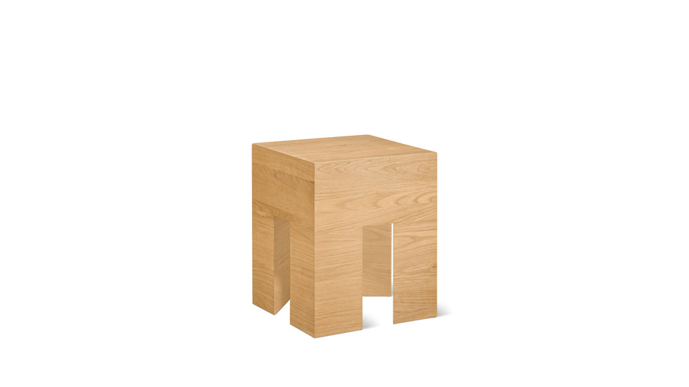 On The Block Side Table, Roble