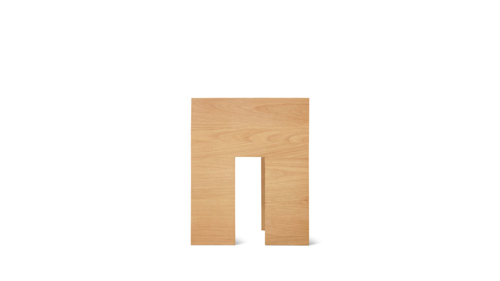 On The Block Side Table, Roble