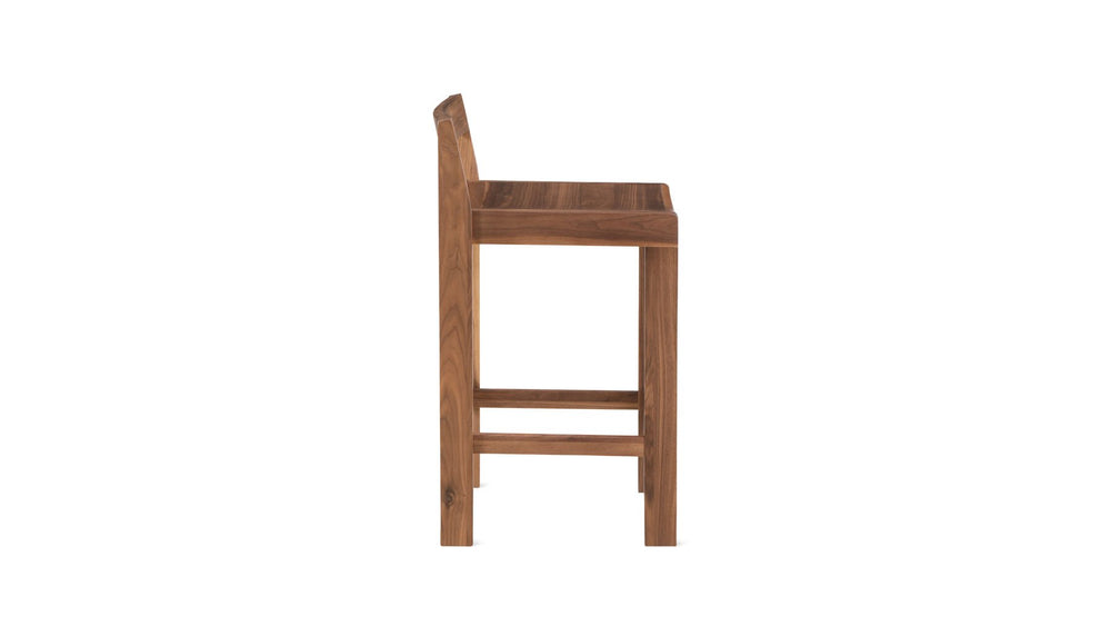 Plane Stool, para mostrador, nogal americano