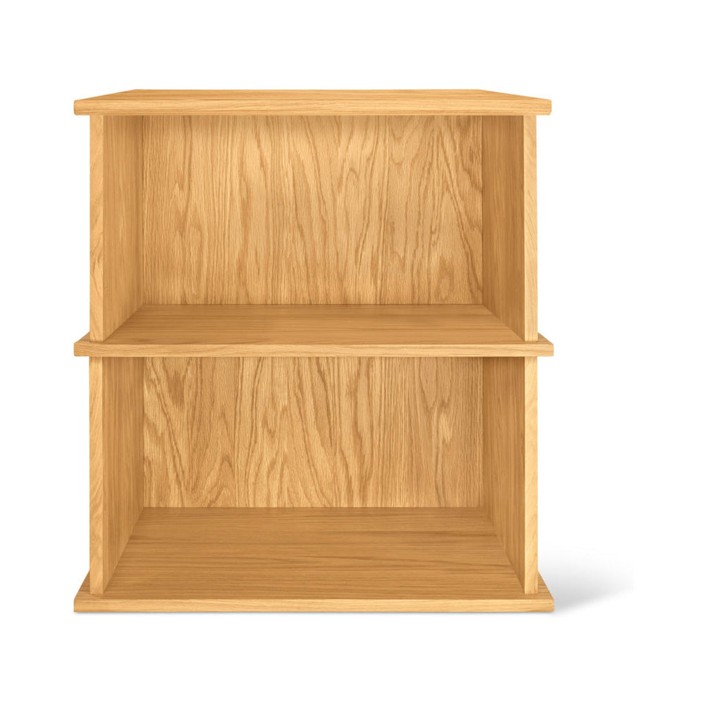 Keep Stacking Storage System, 2 piezas, abierto, roble blanco