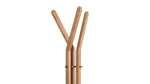 Perchero Unwind, roble teñido