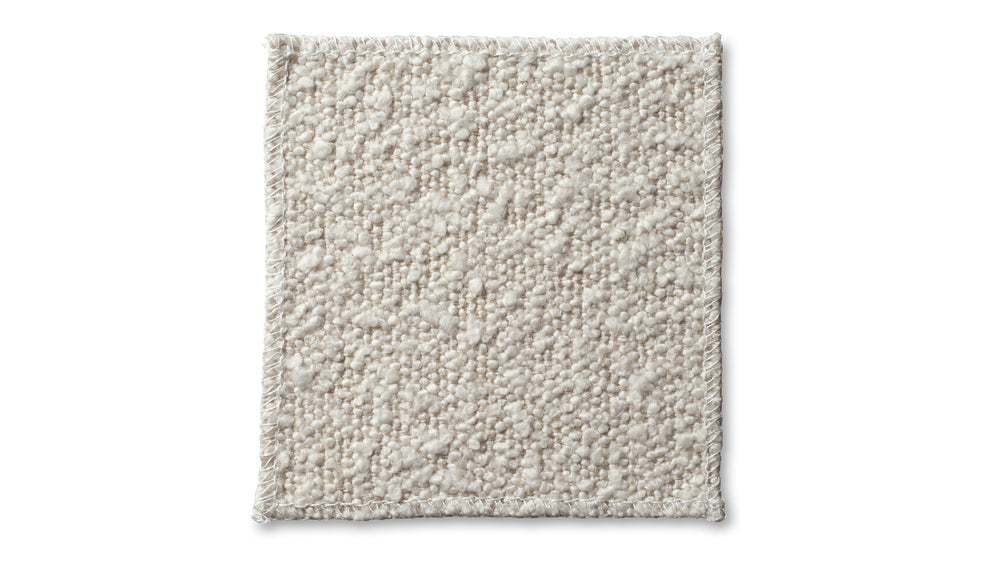 Cloud Bed, matrimonial, bouclé crema
