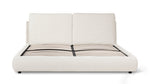 Cloud Bed, matrimonial, bouclé crema