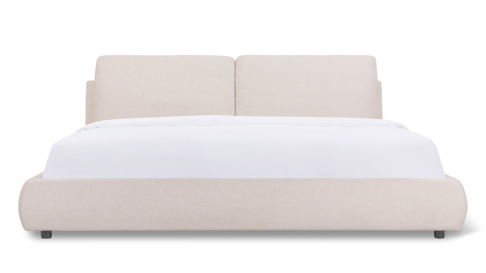 Cama Cloud con almacenamiento, King, Latte