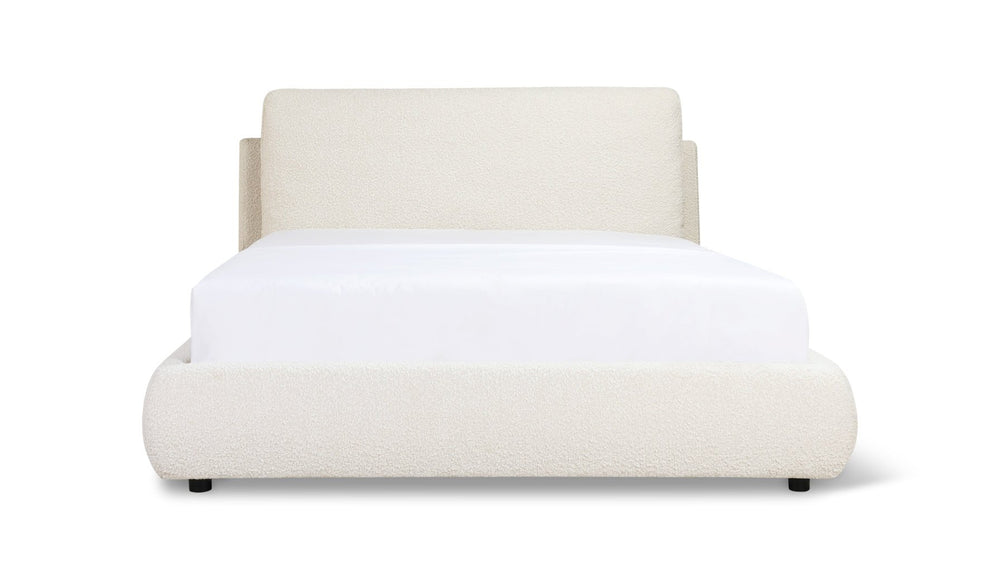 Cloud Bed, Matrimonial, bouclé crema