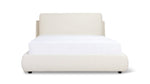 Cloud Bed, Matrimonial, bouclé crema