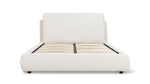 Cloud Bed, Matrimonial, bouclé crema