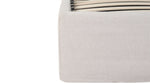 Cama Wave con almacenamiento, tamaño Queen, color latte