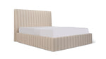 Cama Wave con almacenamiento, Queen, Dover Stripe