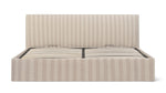 Cama Wave con almacenamiento, Queen, Dover Stripe