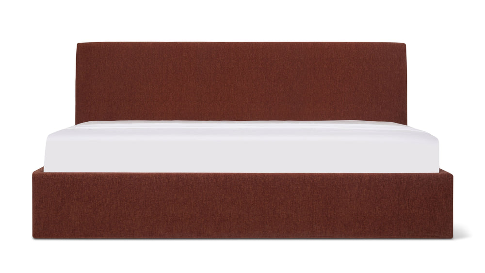Cama con almacenamiento Wave, Queen, Caramelo