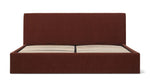 Cama con almacenamiento Wave, Queen, Caramelo