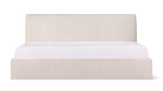 Cama Wave con almacenamiento, King, latte
