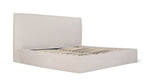 Cama Wave con almacenamiento, King, latte