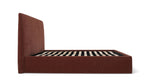 Cama con almacenamiento Wave, King, Caramelo