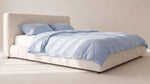 Cama con almacenamiento Dream, tamaño Queen, color latte