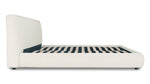 Cama con almacenamiento Dream, Queen, bouclé crema