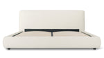 Cama con almacenamiento Dream, Queen, bouclé crema