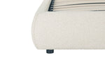 Cama con almacenamiento Dream, King, bouclé crema