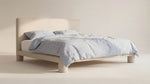 Lunar Bed, King, café latte