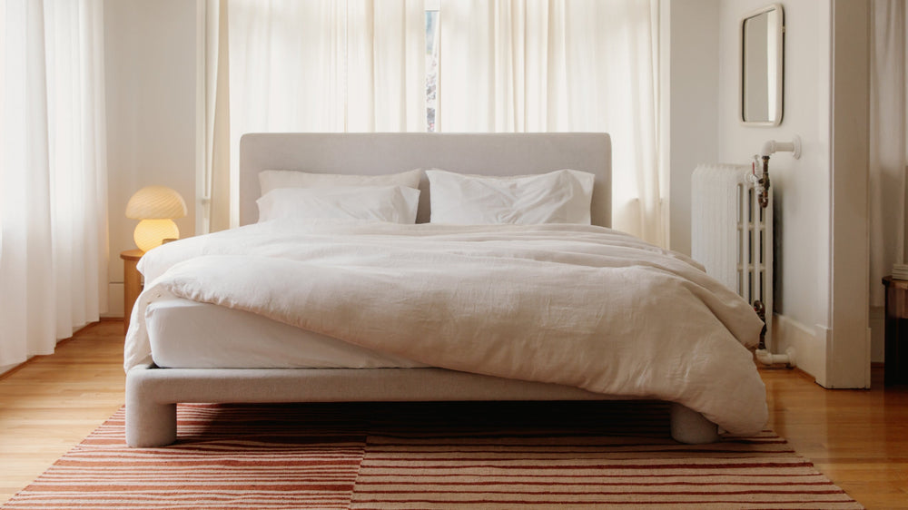 Lunar Bed, King, café latte