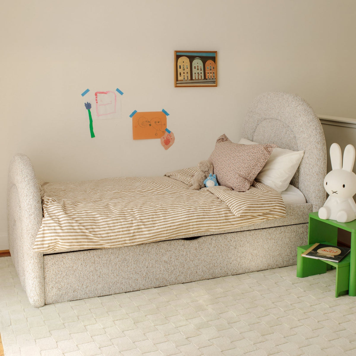Sunrise Cama nido, individual, Cobble