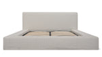 Movie Night™ Cama con almacenamiento, Queen, Carmel Check