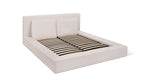 Cama con almacenamiento Movie Night™, King, Latte