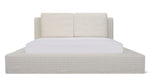 Movie Night™ Cama con almacenamiento, King, Carmel Check