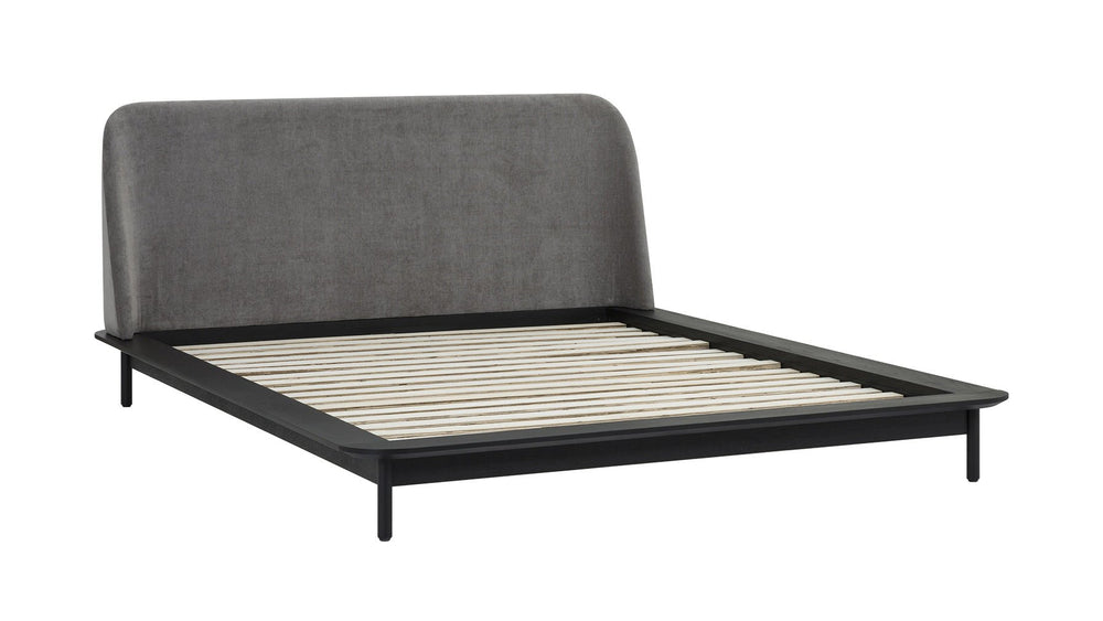 Cama Easy Edge, Queen, Roble Negro