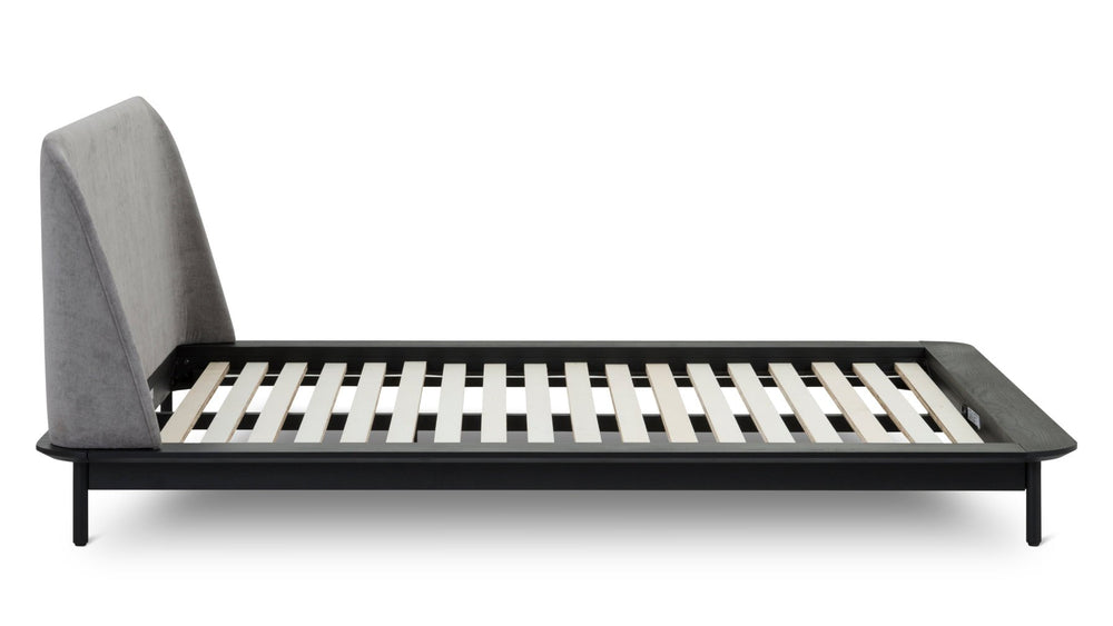 Cama Easy Edge, Queen, Roble Negro
