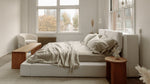 Banca de roble para 3 personas