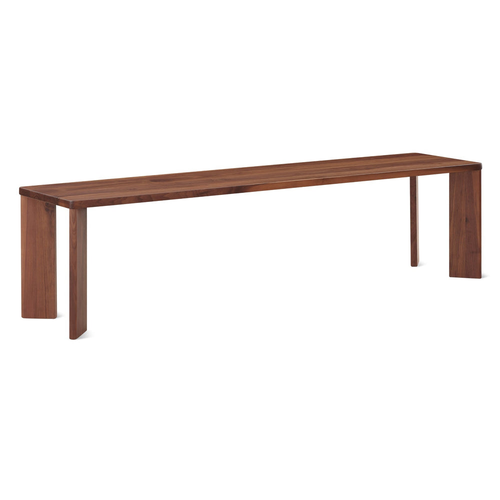 Banco Frame, 3 plazas, nogal americano