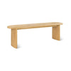 Union Bench, para 2 personas, roble blanco