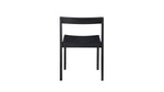 Silla de comedor Plane (Juego de dos), Roble negro