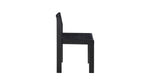 Silla de comedor Plane (Juego de dos), Roble negro
