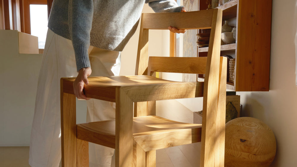 Silla de comedor Plane (juego de dos), roble