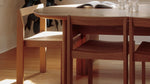 Silla de comedor Plane (juego de dos), roble