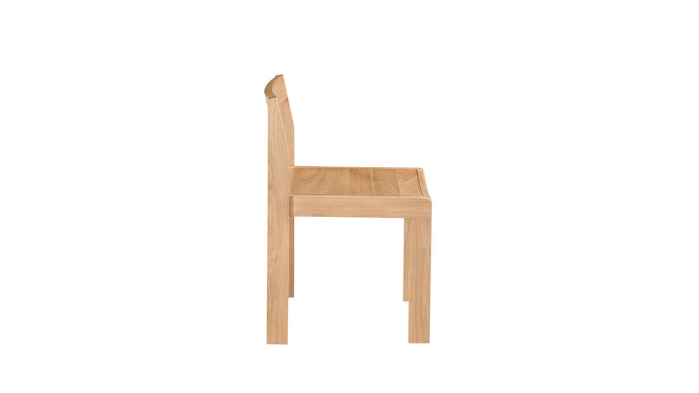 Silla de comedor Plane (juego de dos), roble
