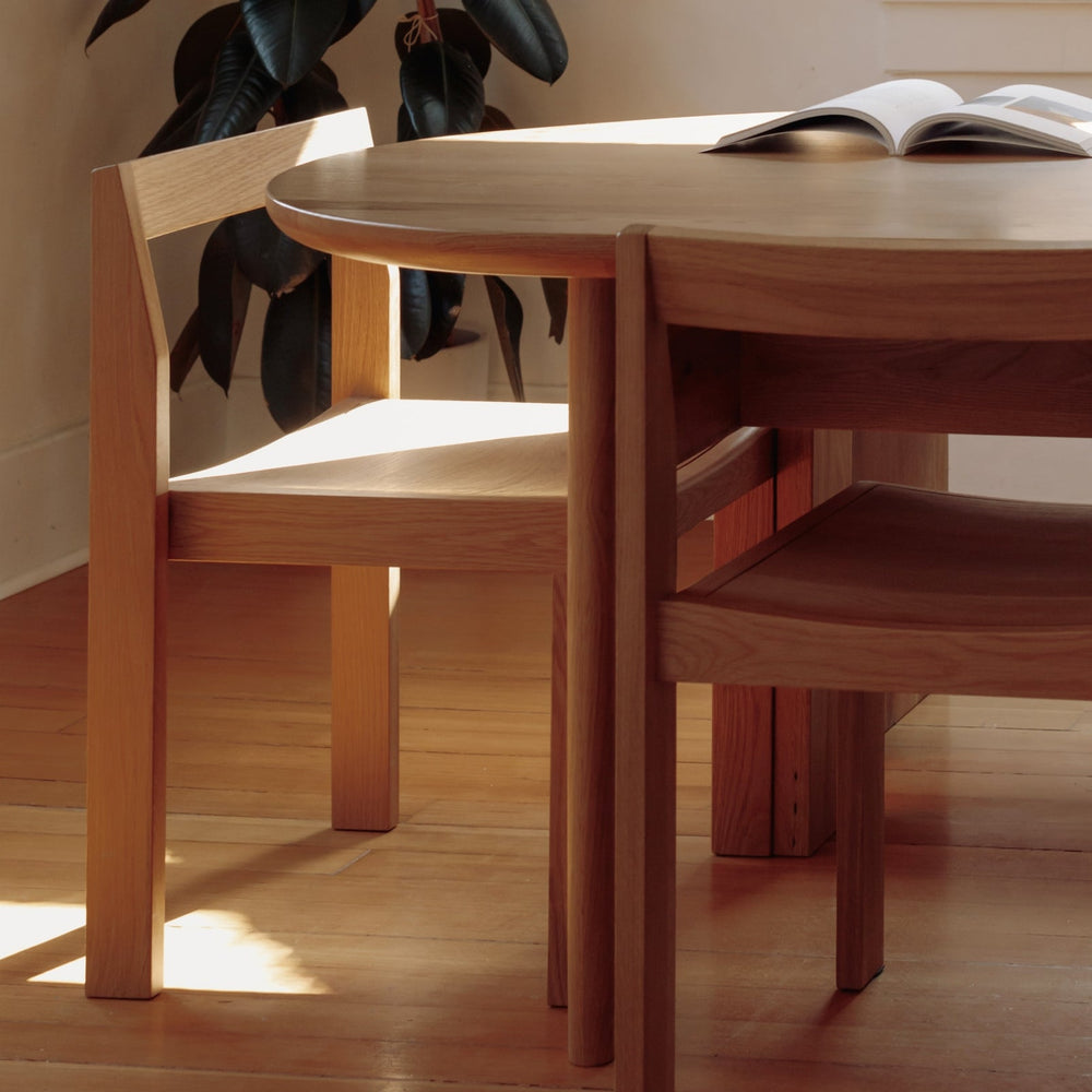 Silla de comedor Plane (juego de dos), roble