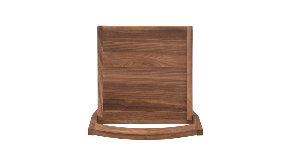 Silla de comedor Plane (Juego de dos), nogal americano