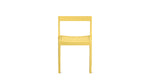 Silla de comedor Plane (juego de dos), limón