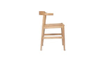 Silla de comedor con asiento en madera de fresno negro