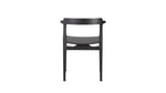 Silla de comedor con asiento en madera de fresno negro