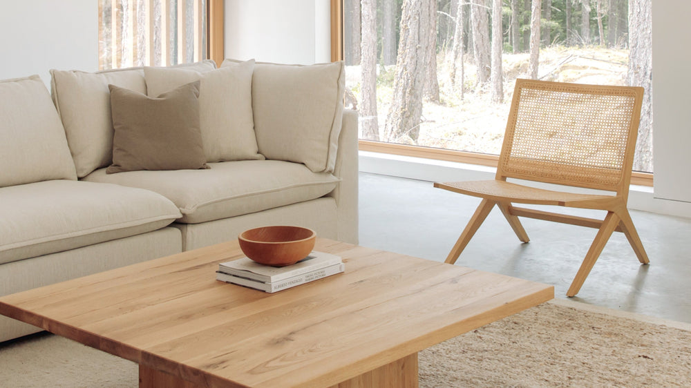 Sillón reclinable de fresno
