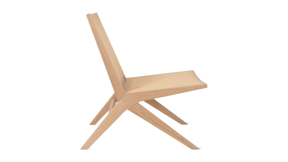 Sillón reclinable de fresno