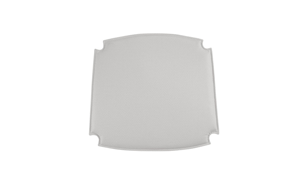 Cojín para silla de comedor Tuck In, blanco