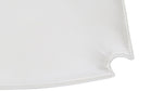 Cojín para silla de comedor Tuck In, blanco
