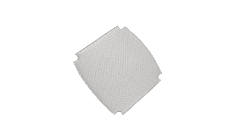 Cojín para silla de comedor Tuck In, blanco