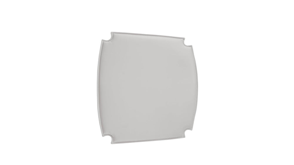 Cojín para silla de comedor Tuck In, blanco